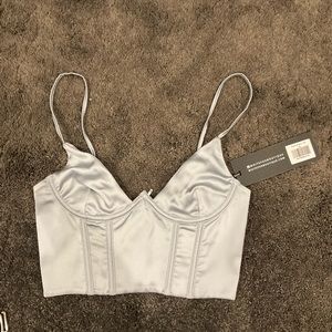 White Fox Acacia Bustier Ice